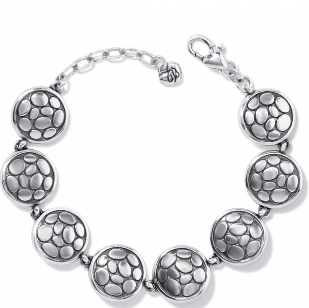 Pebble Round Link Bracelet
